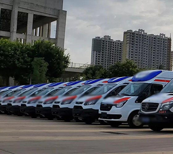 武川县服务车队展示