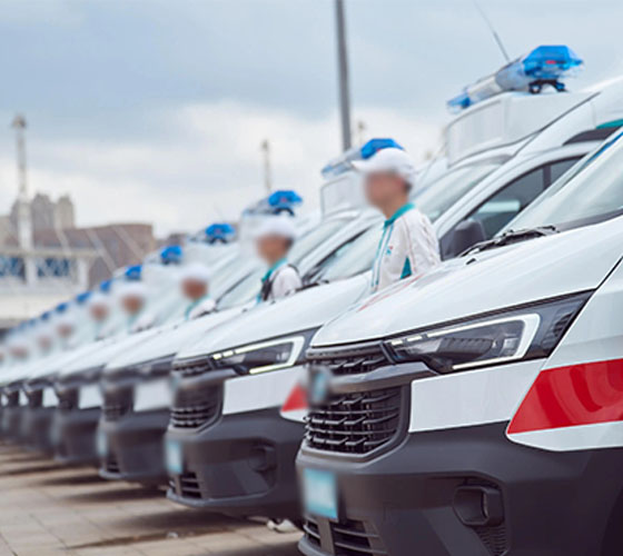 武川县服务车队展示